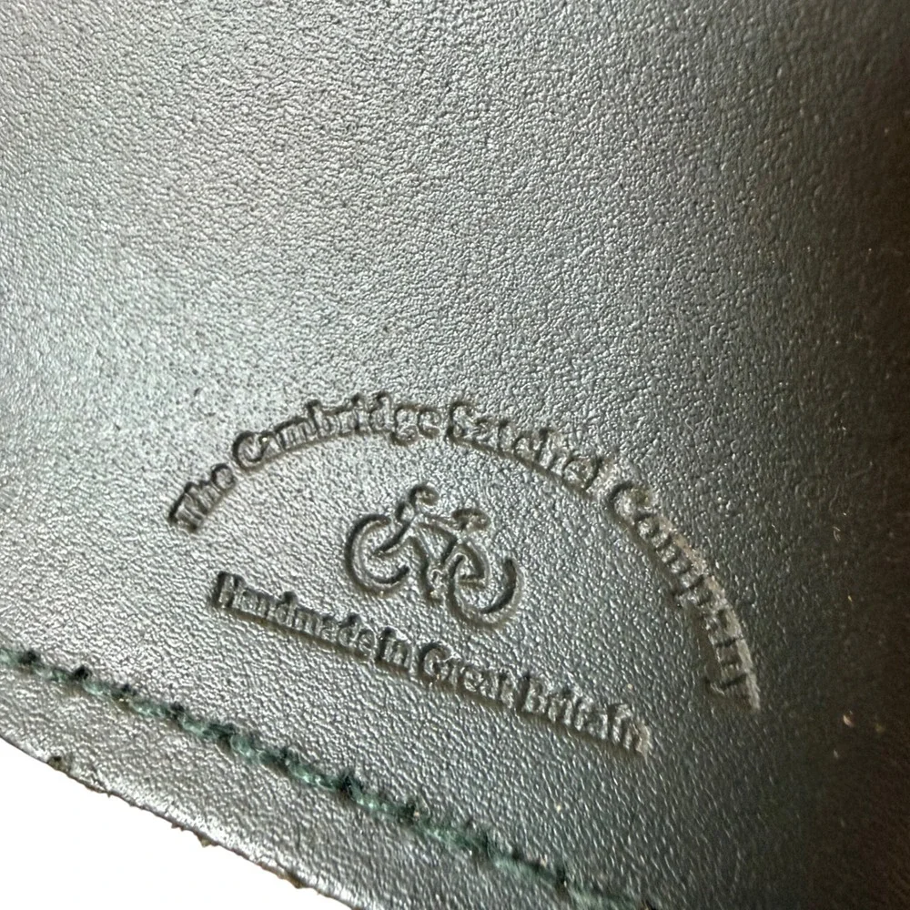 The Cambridge Satchel Company Green Leather Messenger Bag Handmade Great Britain
